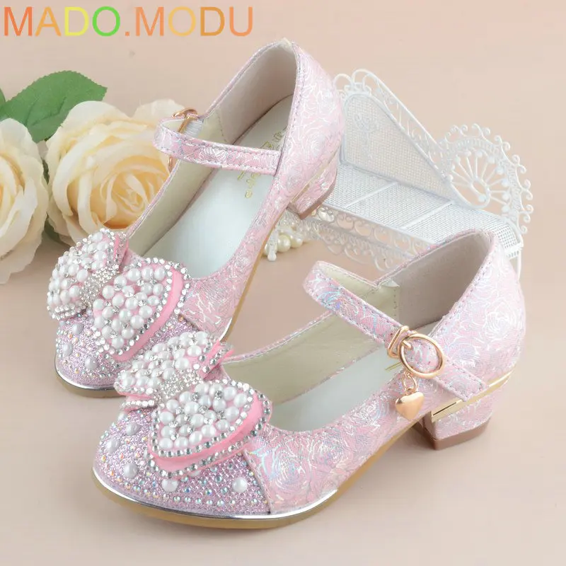 Aliexpress Children Princess Sandals Summer 2018 New Kids Children Princess Sandals Summer 2018 New Kids S Wedding Shoes High Heels Dress Party For