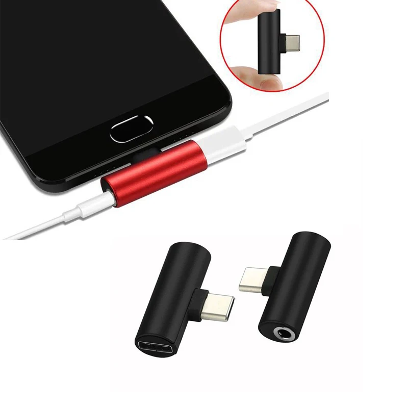 

2 In1 Type C To 3.5mm Jack Earphone Charging Converter USB Type-C Audio cable Adapter for Xiaomi 6 Huawei P10 Mate 20 Type C