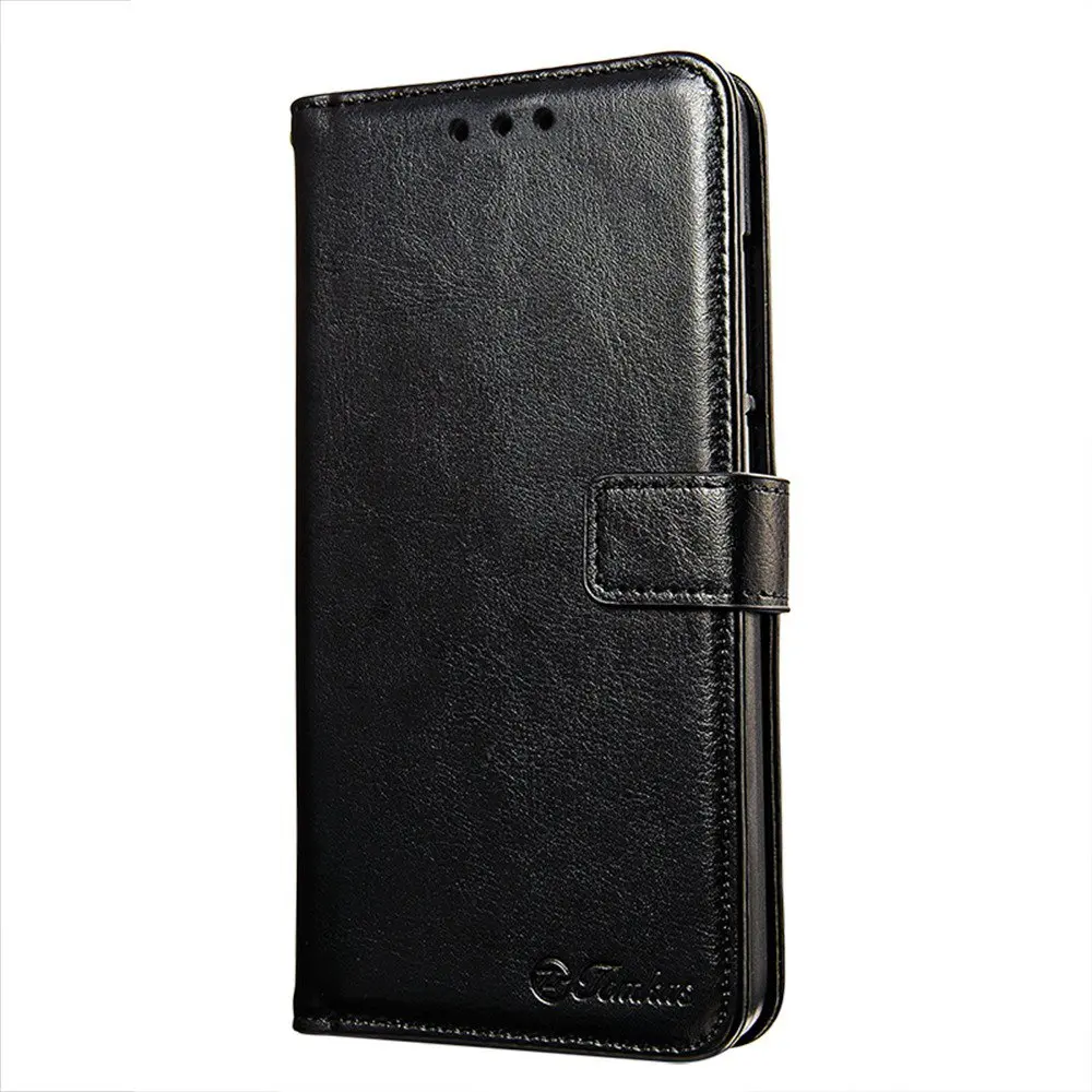 TOMKAS Wallet Leather Cases For Xiaomi 6X Case PU Retro Commerce Case With Card Pocket For Xiaomi A2 Back Cover Coque