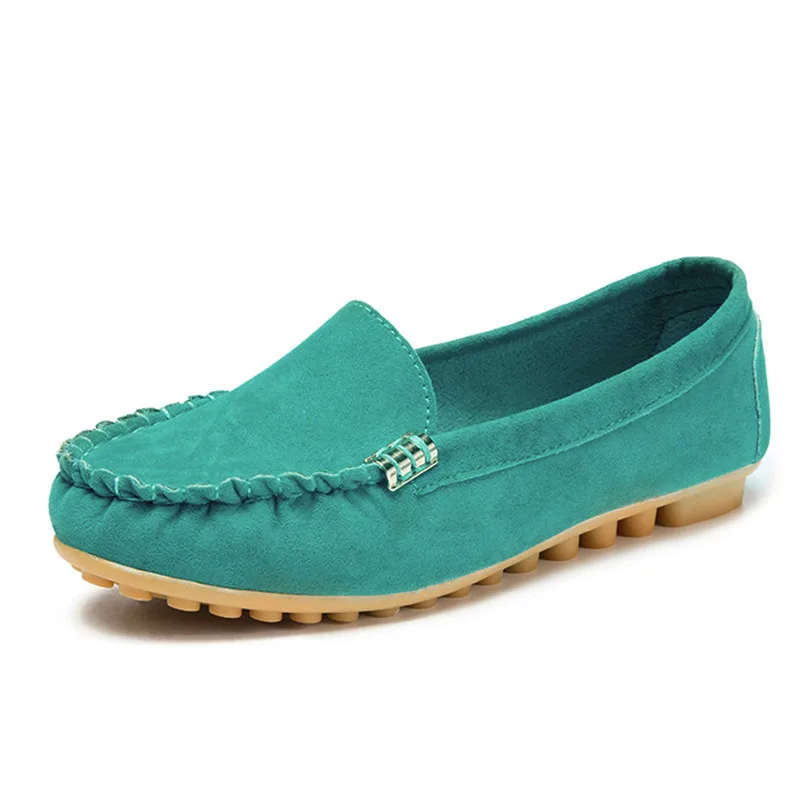 

Hot Sale 2018 Spring Autumn Woman Flats New Fashion Pure Color Wild Concise Flat Casual Shoes Round Toe Comfortable Female Shoes