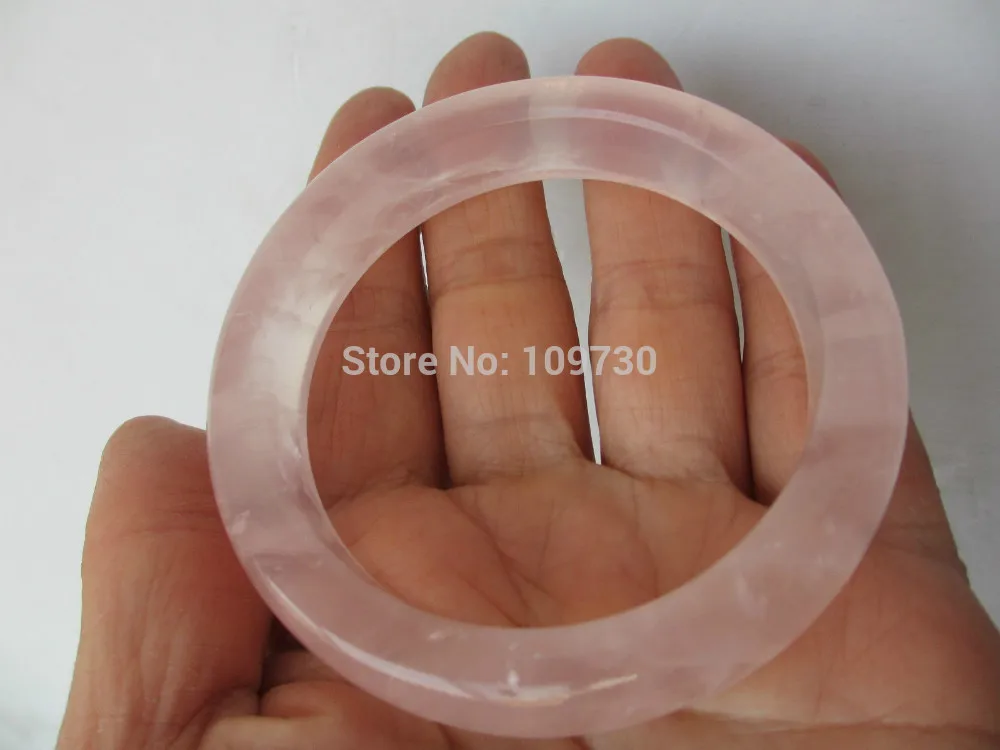 

001310 AAA+++ NATURAL PRETTY ROSE QUARTZ CRYSTAL BRACELET HEALING
