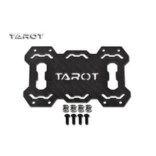 Multi rotor helicóptero parte tarot 3k montagem da bateria de carbono puro tl9608