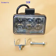 Weketory 1 шт. 30 Вт 3 zoll светодиодный arbeitslicht Flut Фарен лампе для Autocar грузовик Прицепы внедорожник Offroads Лодка 12 в-80 В 4WD