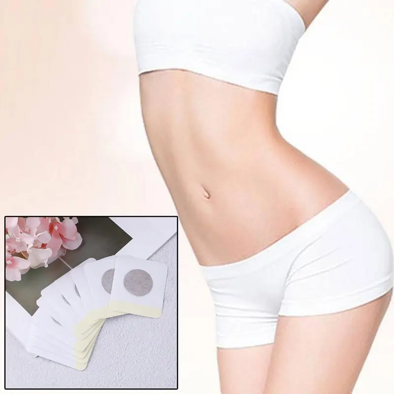 10 Pieces Slim Patch Stomach Fat Burning Navel Slimming Patch Weight