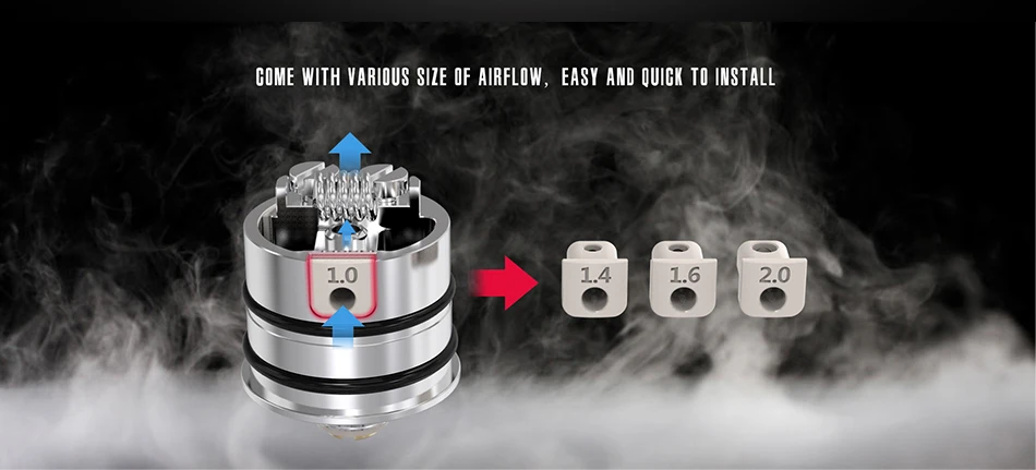 Vandy vape Berserker V2 MTL RDA бак с 5 шт Vandyvape хлопок 1,5 мл 22 мм электронная сигарета