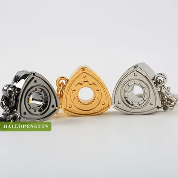 

Lot 5PCS Zinc Alloy Hollow Wankel Rotary Keychain Keyring Rotor Key Chain Key ring keyfob( Rotor cannot spin)