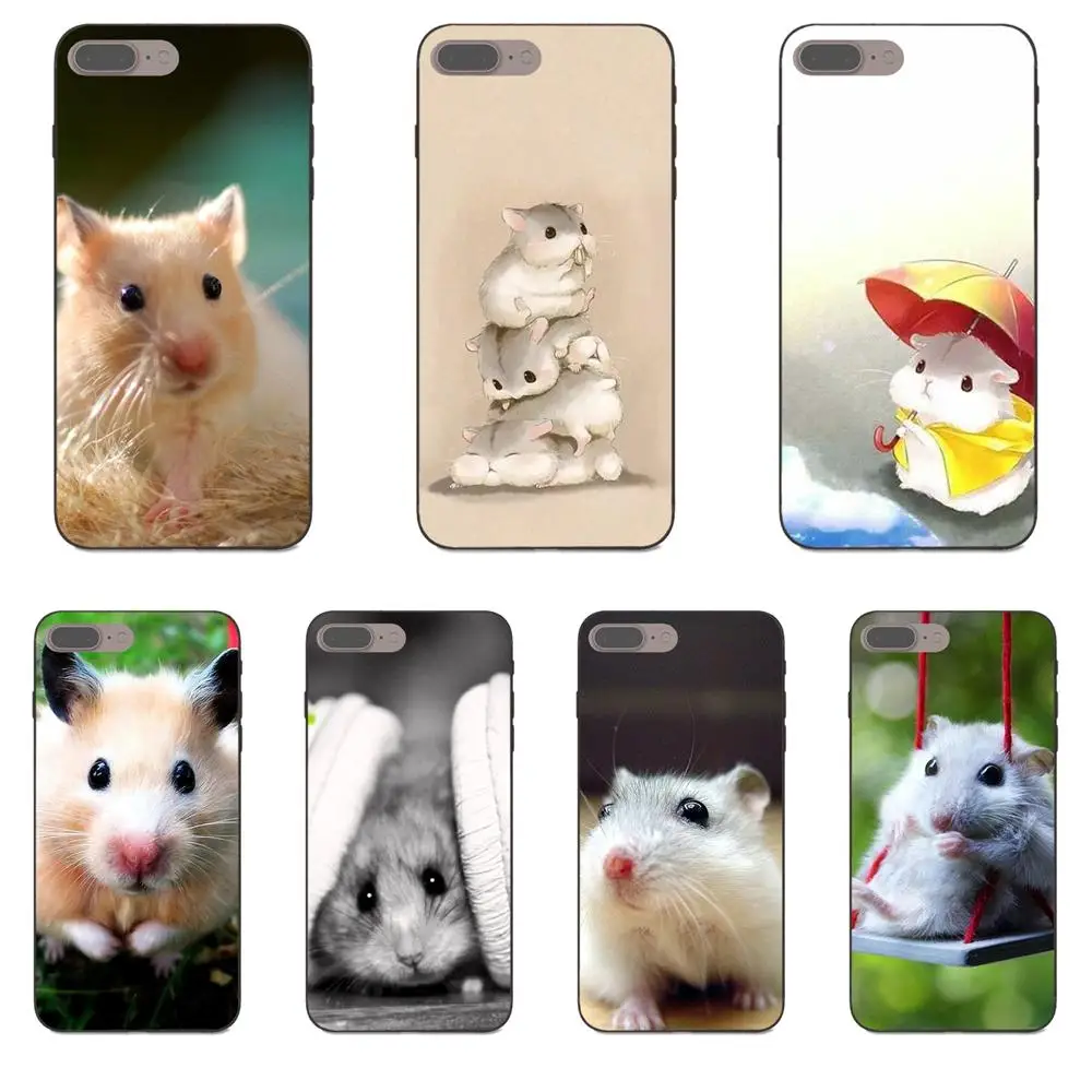Милые животные хомяк для Huawei Honor 5A 6A 6C 7A 7C 7X 8A 8C 8X 9 10 P8 P9 P10 P20 P30 Mini Lite Plus TPU
