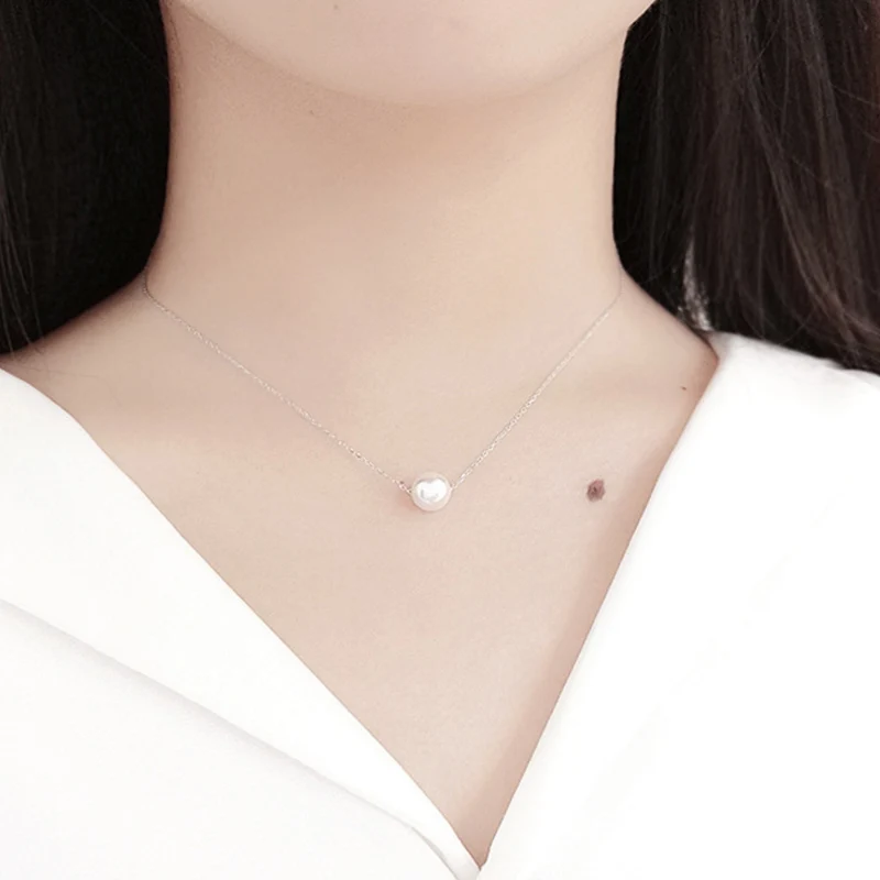 Round Freshwater Pearl Necklace - Image 4