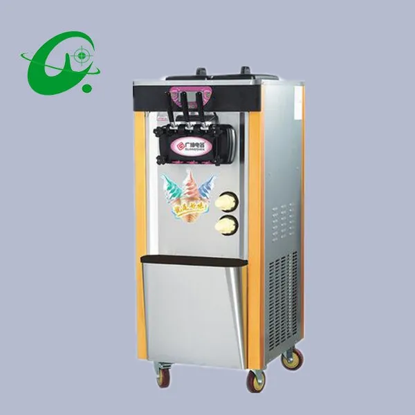 

28-36L/H Commercial luxury Vertical ice cream machine 5.8L*2L ice cream making maker yogurt machine