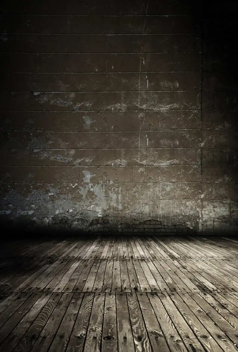 

Seamless thin Vinyl Photography background Computed Printed Brick walls and Wooden floors Backdrops for Photo studio F-1440