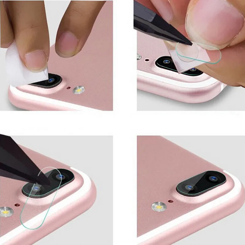 FFFAS HD Clear Camera Len Film Screen Protector Glass Protect Guard For Apple Iphone 6 6s 7 8 X plus Hard Dustproof UNBreak Hot