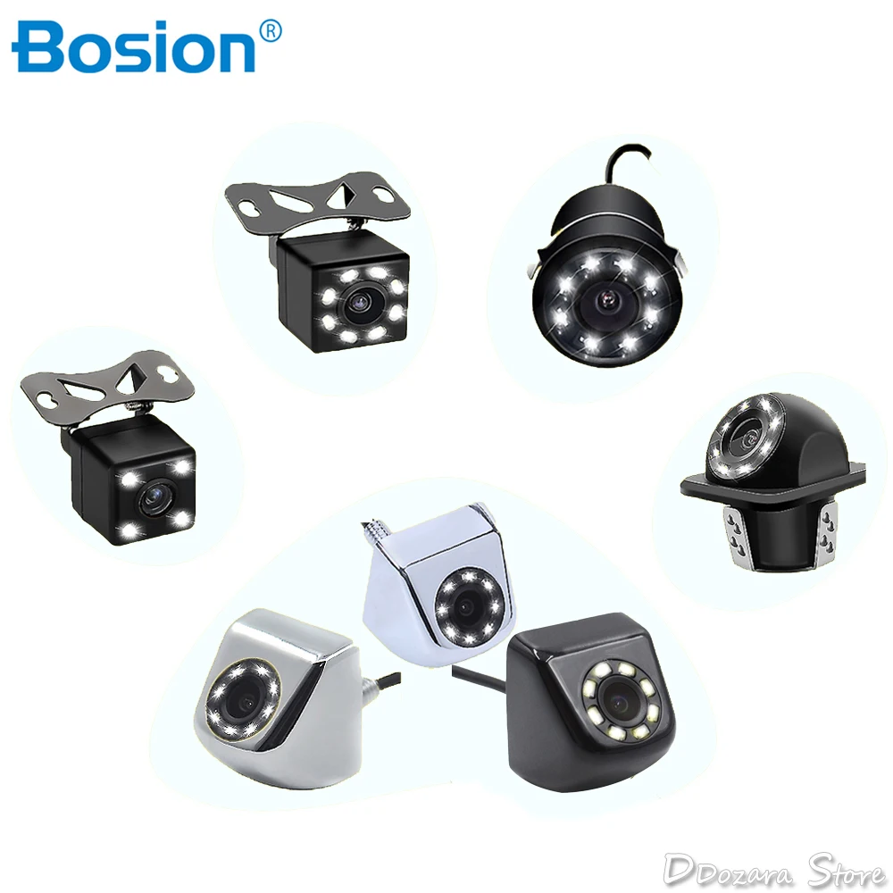 

Car Rear View Camera 170 Degree Reverse Backup Parking Cameras with LED Night Vision Parking System Parktronic Car Covers