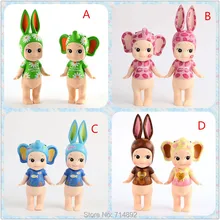 40 шт./партия Sonny ангелы набор животных серии Kewpie Детские куклы 4 стиля оригинальные коробки Мини японские игрушки по EMS