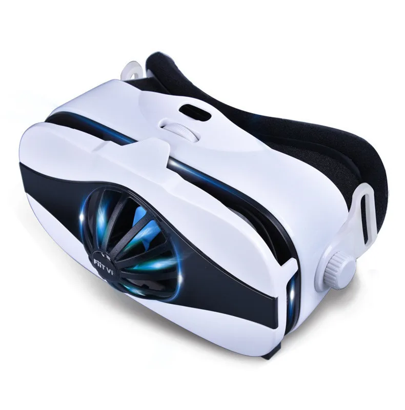 proteção da realidade virtual com ventilador &