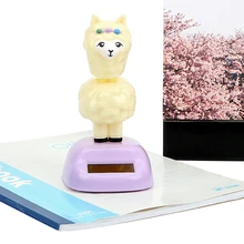 LEEPEE качающаяся голова, игрушка, Автомобильные украшения, аксессуары для интерьера, альпака, авто интерьер, солнечная декомпрессия, украшение автомобиля