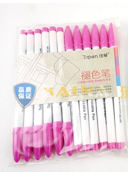 

Free shipping 5 PCS Air Water Erasable Bright Pink Blue Purple Fabric Marker Pen