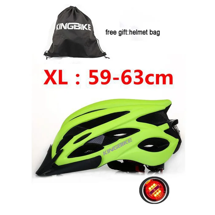 green KINGBIKE велосипедный шлем дорожный для женщин и мужчин шлемы велоспорт дышащий шлем velo route capacetes ciclismo превалирующий шлем дорожный велосипед - Цвет: green
