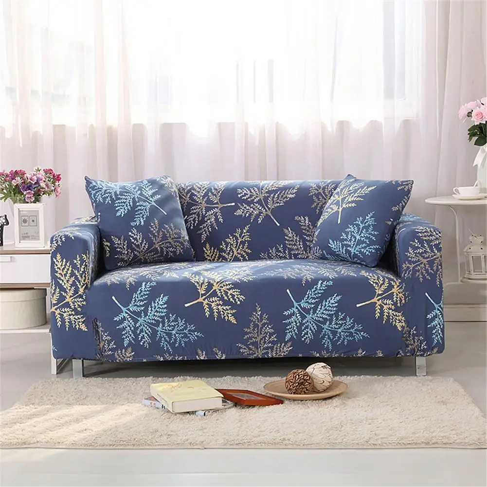 

Elastic Spandex Sofa Cover Tight Wrap All-inclusive Couch Covers for Living Room Sectional Sofa Cover Love Seat Patio Furniture