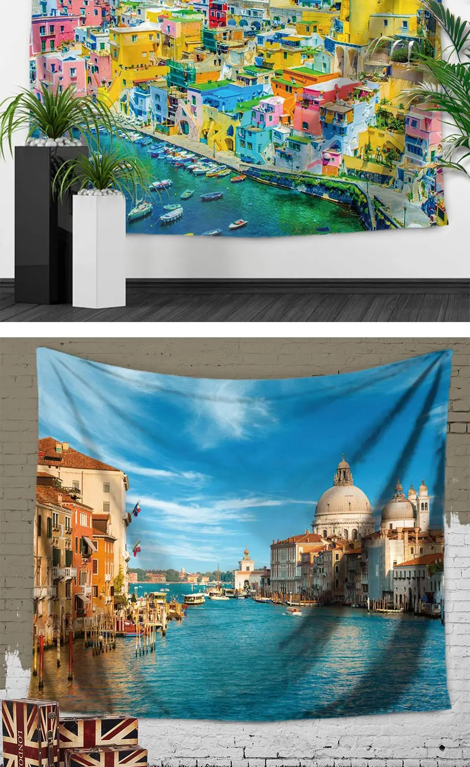 Miracille модные настенные гобелены морской живописный стиль пляжное полотенце Йога коврик одеяло, скатерть для украшения дома