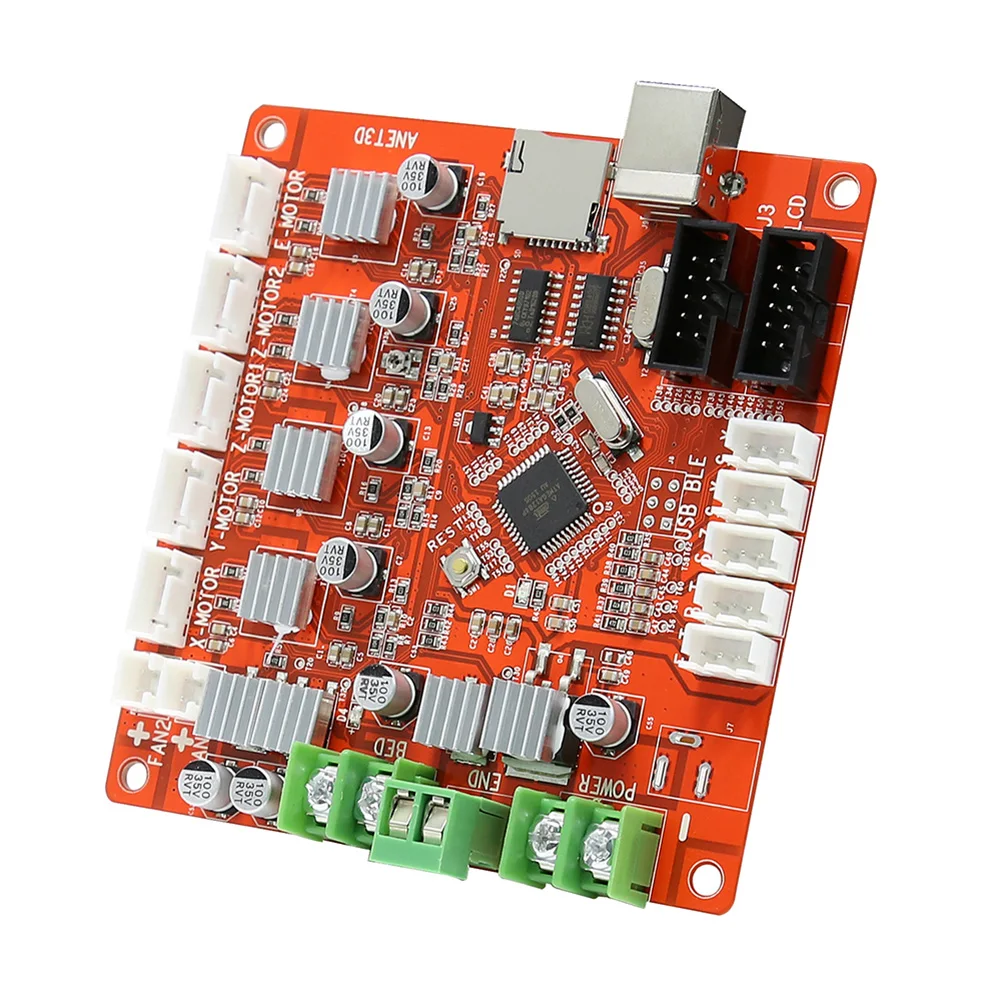 Anet V1.0 3d принтер плата контроллера Ramps1.4 Обновление версии для A8|Детали и