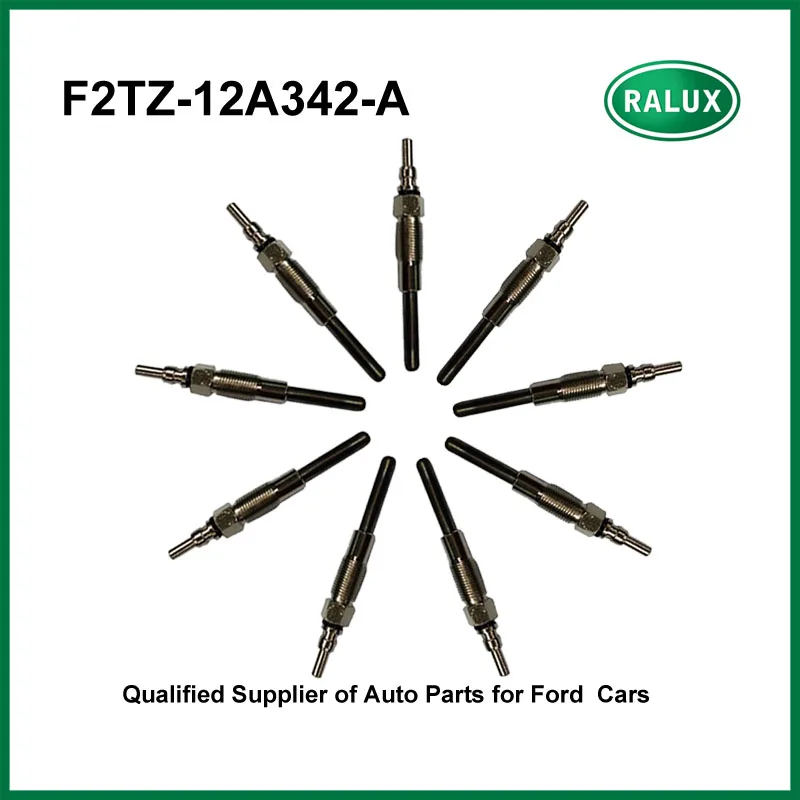 New Set of 8 PCS auto Glow Plug Diesel for Ford E-350 F-250 Glowplugs Motorcraft wholesale supplier F2TZ-12A342-A | Автомобили и