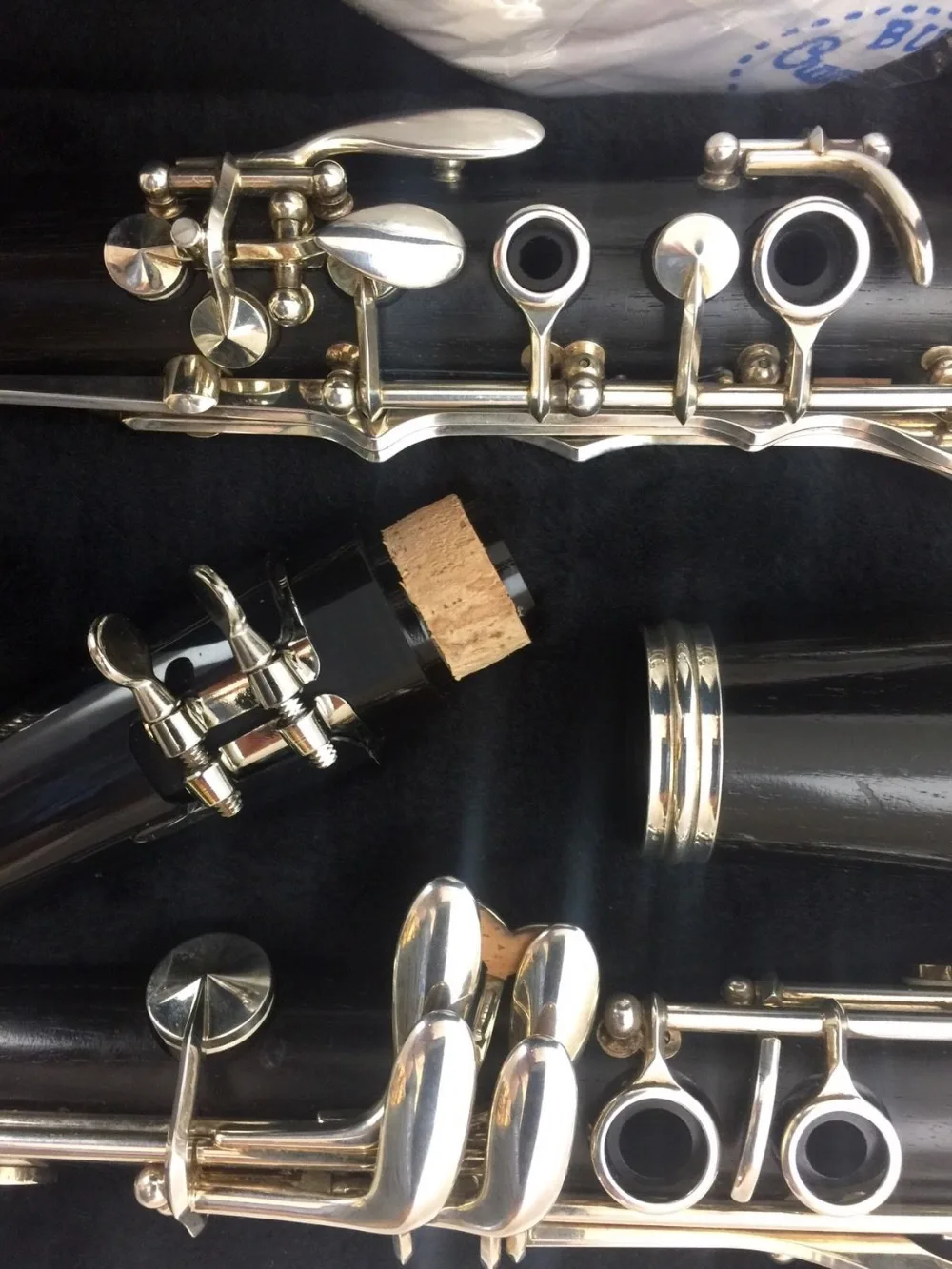 New Intermediate Professional Wood Clarinet E11 Mouthpiece Accessories Sandalwood Ebony Professional Student Model Bakelite