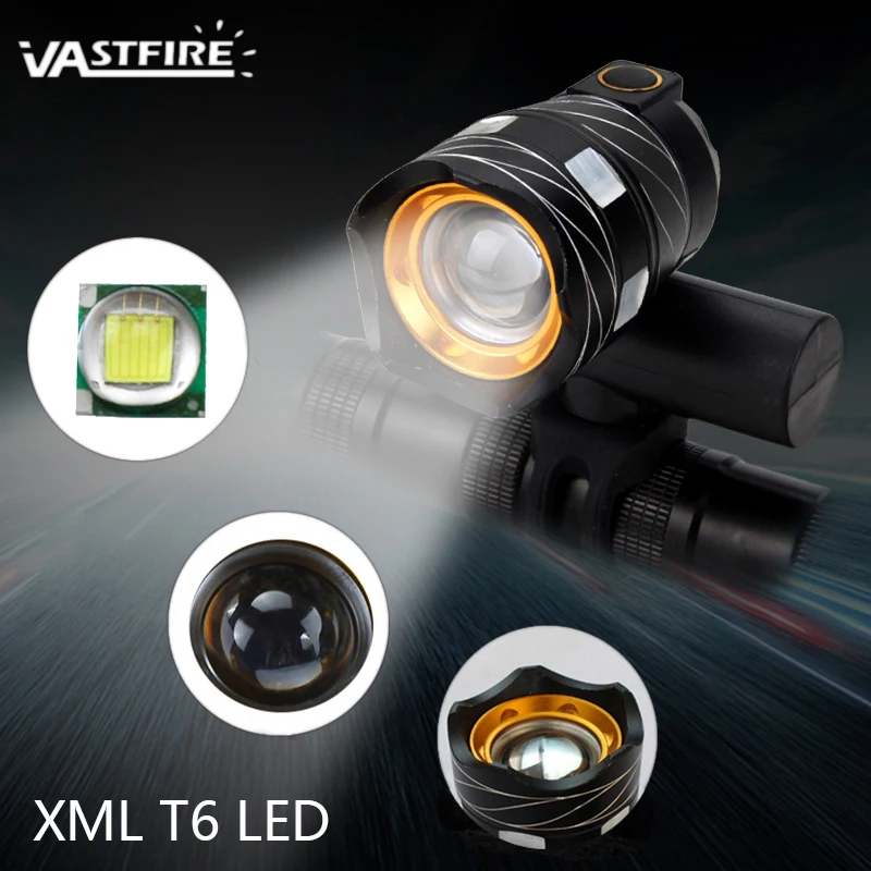 Discount Zoomable Bicycle Front Headlight XM-L T6 LED 15000LM Bike Light Lamp USB Rechargeable Built-in Battery 3 Modes Torch 1 Discount Zoomable Bicycle Front Headlight XM-L T6 LED 15000LM Bike Light Lamp USB Rechargeable Built-in Battery 3 Modes Torch 1