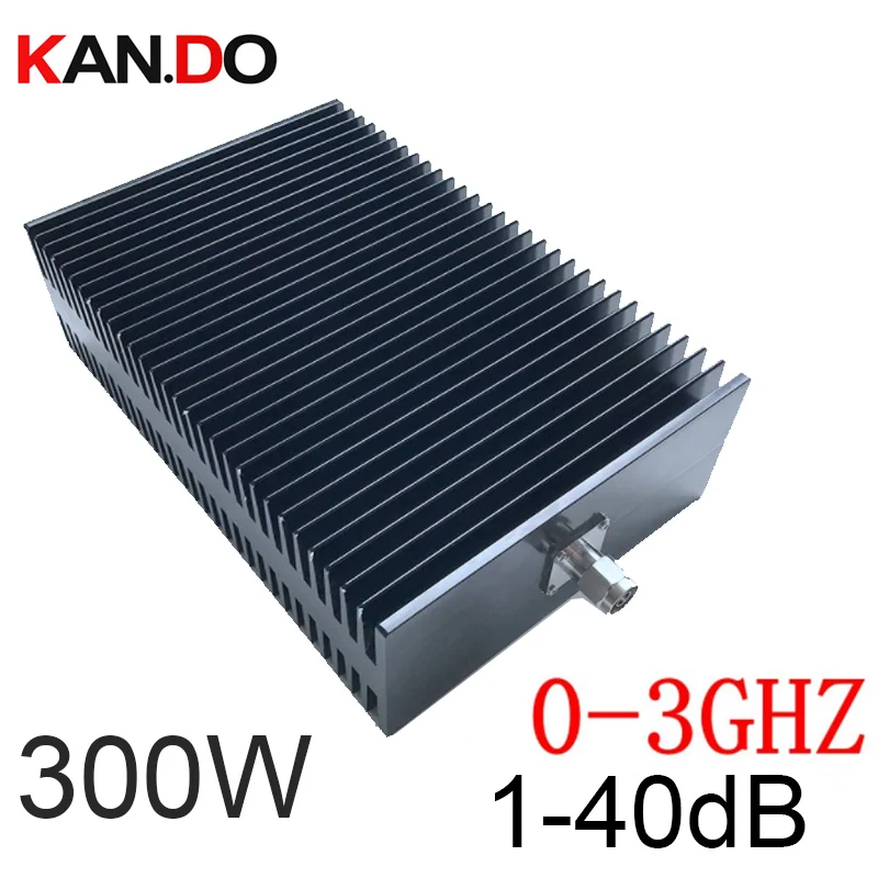 300W RF attenuator N male to N female DC 3G 1 40DB attenuation RF