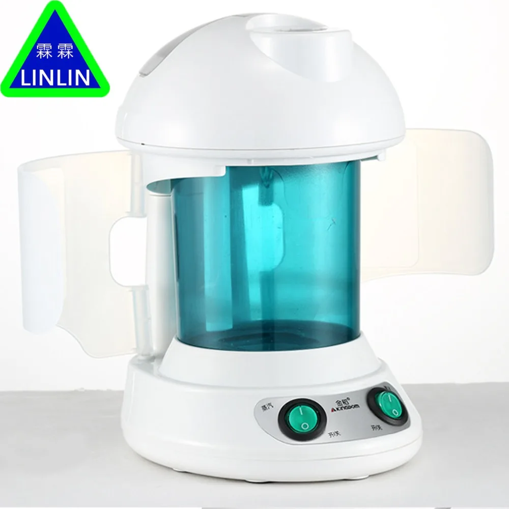 Linlin ozone Арома парящий отпариватель для лица Уход за кожей лица-сауна устройство для увлажнения кожи с вращающейся трубка распылителя крем