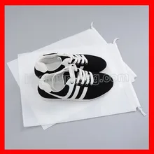 500 шт/лот) Персонализированные нетканые тканевая сумка для обуви