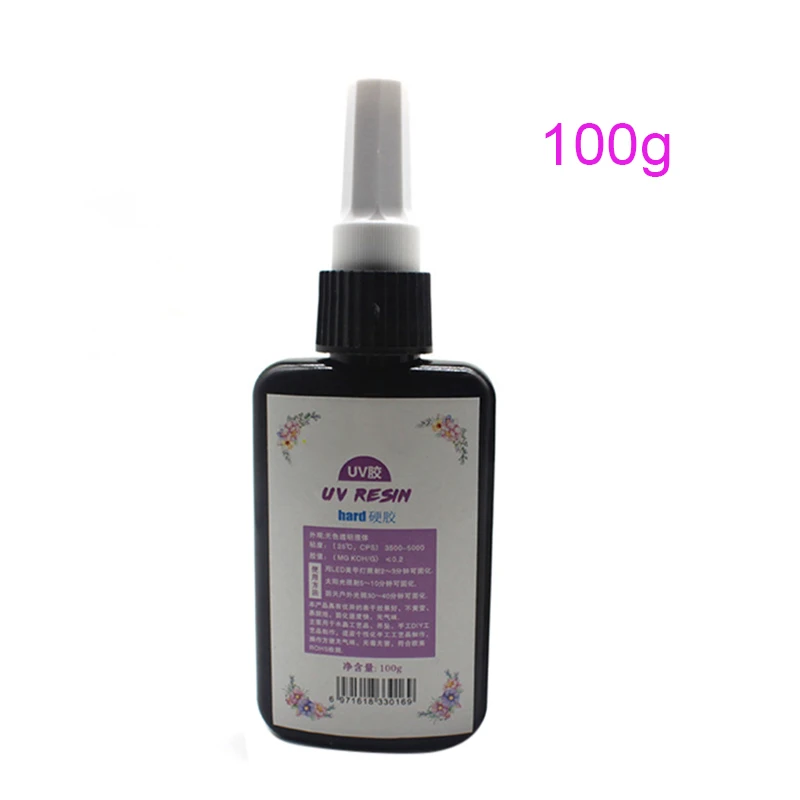 

New Hot DIY UV Ultraviolet Resin Curing Solution Quick-drying Non-toxic Sunlight Activated Hard YAA99