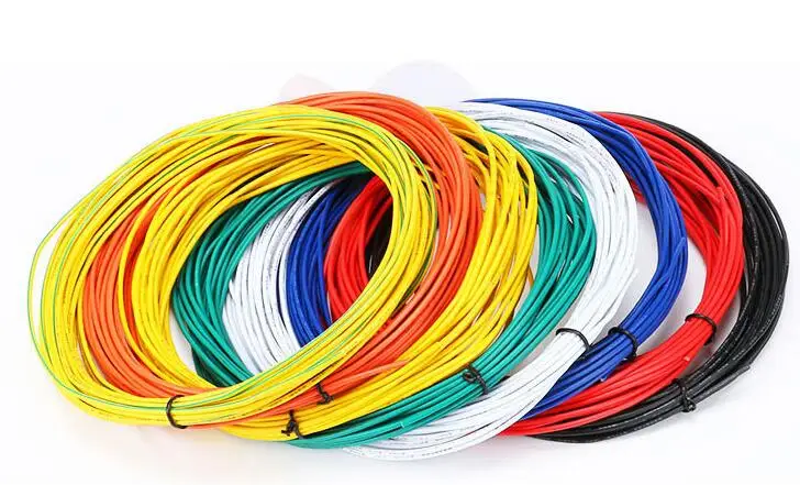 Бесплатная доставка 100 м UL1007 припой электронный провод 26AWG кабель прыгающий 1 5 мм