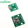 1PCS MINI Micro USB to DIP 2.54mm Adapter Connector Module Board Panel Female 5-Pin Pinboard 2.54mm Micro USB PCB Type Parts ► Photo 1/6
