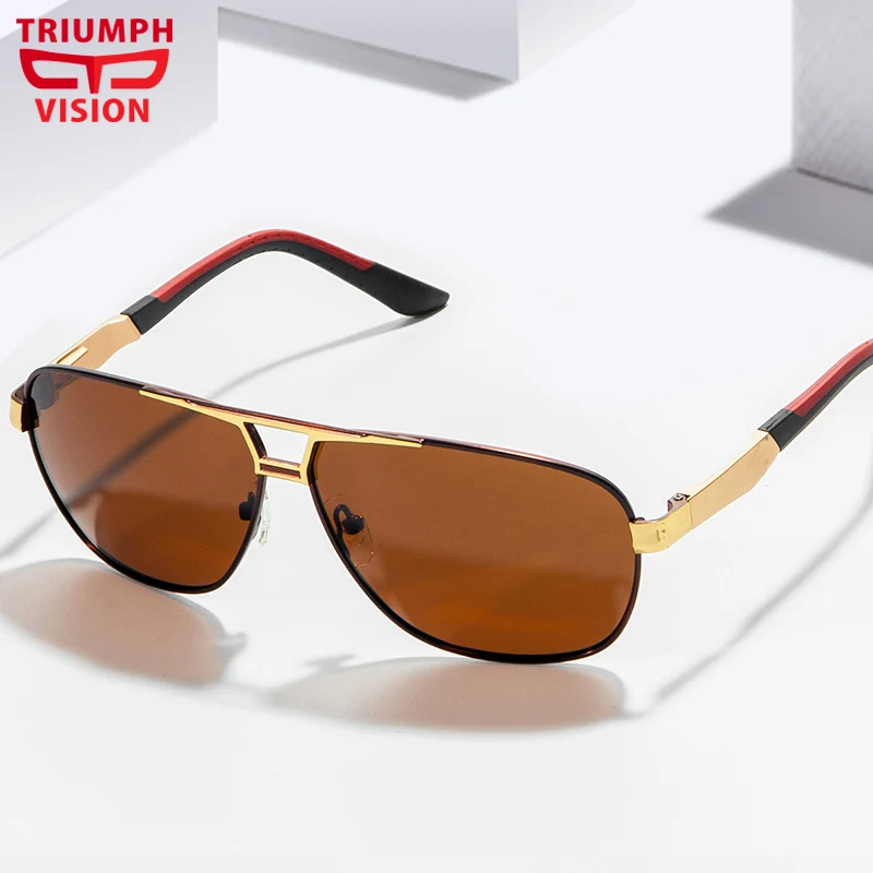 Солнцезащитные очки TRIUMPH VISION Driver мужские антибликовые Стильные качественные