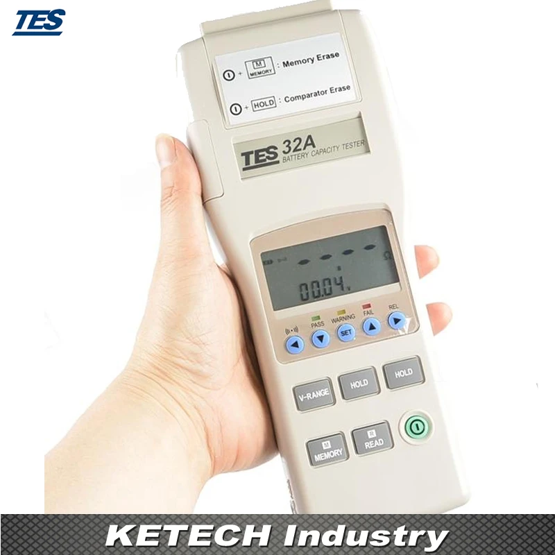 

Battery Capacity Tester RS-232 TES32A