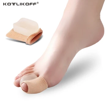 

KOTLIKOFF Orthopedic Insoles Toes Protector Separator Insoles for Foot Valgus Bicyclic Thumb Orthopedic Braces Toe Corns Pads