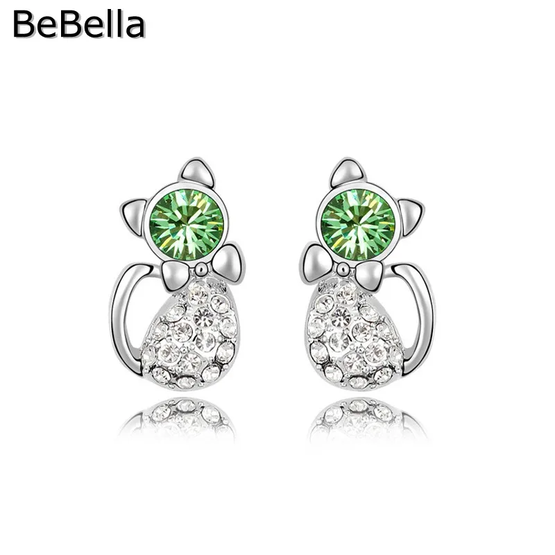 Женские серьги гвоздики с чешскими кристаллами|earrings for|for earringsnecklace earring |