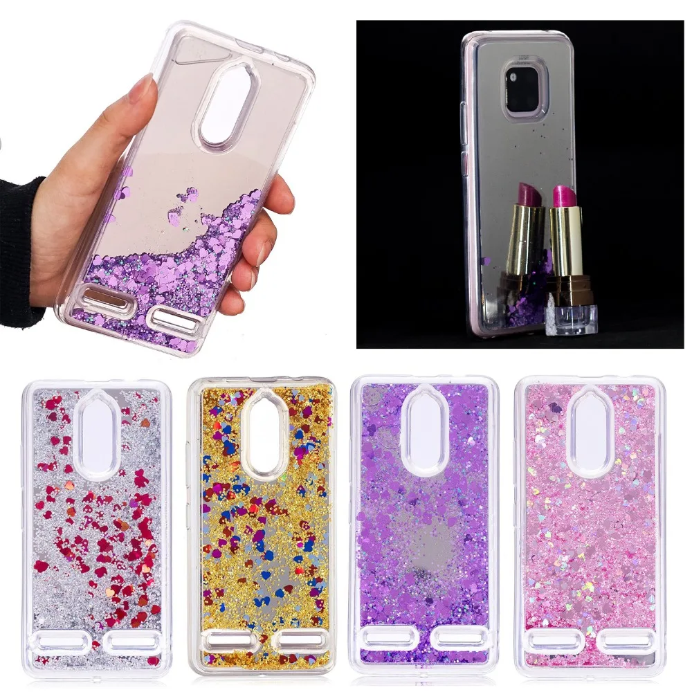 Чехол для телефона Lenovo K6 Power Mirror чехол Funda K6/K6 задняя крышка Quicksand Liquid Glitter 5 0&quot |