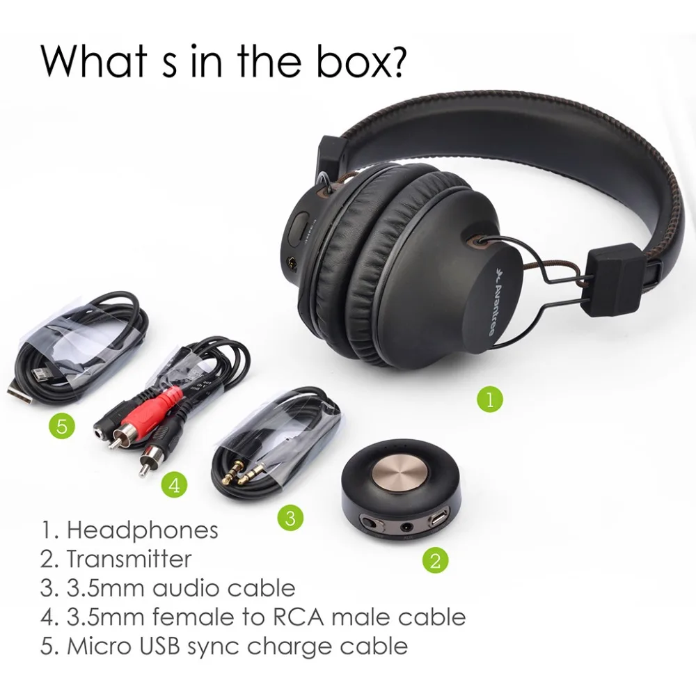 avantree wireless headphones for tv