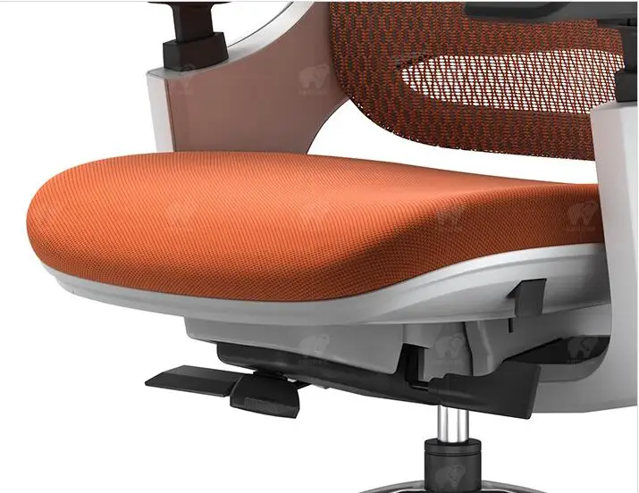 Leather boss chair reclining computer chair home modern minimalist conference chair designer office chair. -
