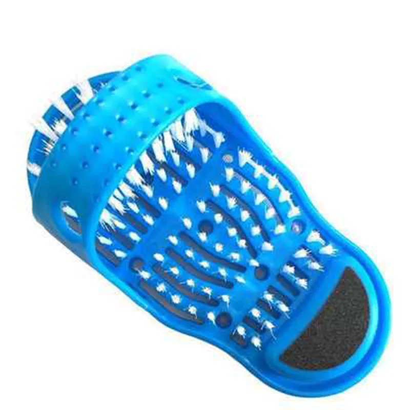 Пластиковая щетка для обуви для ванной спа-душа массажные тапочки для ног пемза для удаления омертвевшей кожи скребок для ног щетки для ухода за ногами