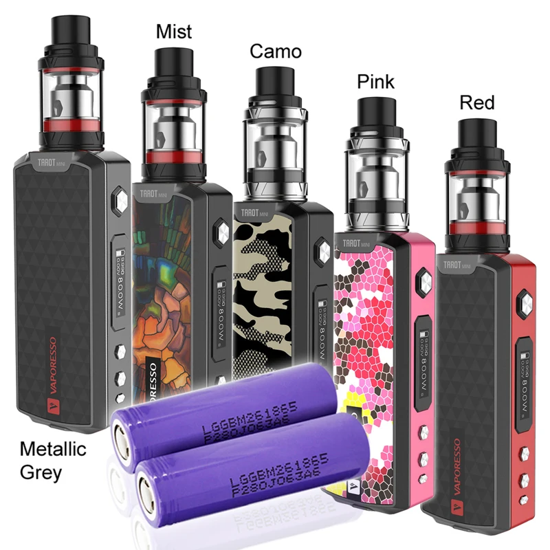 Vaporesso Tarot Mini 80 Вт TC 0 91 'OLED распылитель стартовый комплект с баком 2 мл серия эко