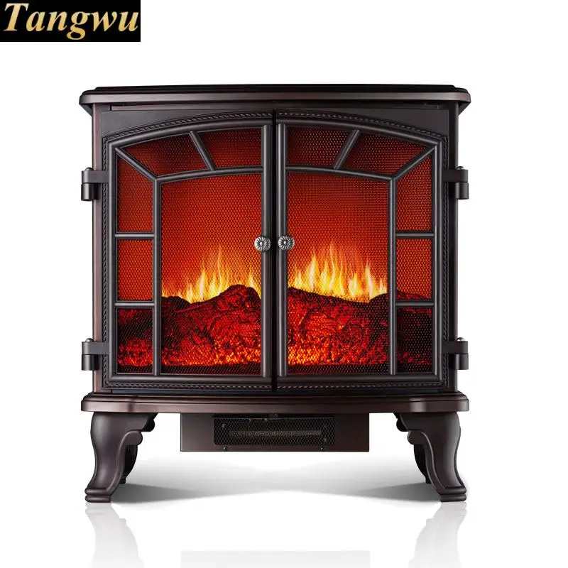 Image High end european style heaters Independent type electric fireplace heater heating furnace