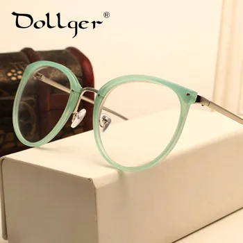 

New Arrival Glasses Frames Vintage Decoration Optical Eyeglasses Frame myopia round metal women spectacles eye glasses S1505