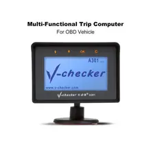 V-CHECKER A301 многофункциональный туристический компьютер VCHECKER A301 OBD2 автомобильный туристический компьютер