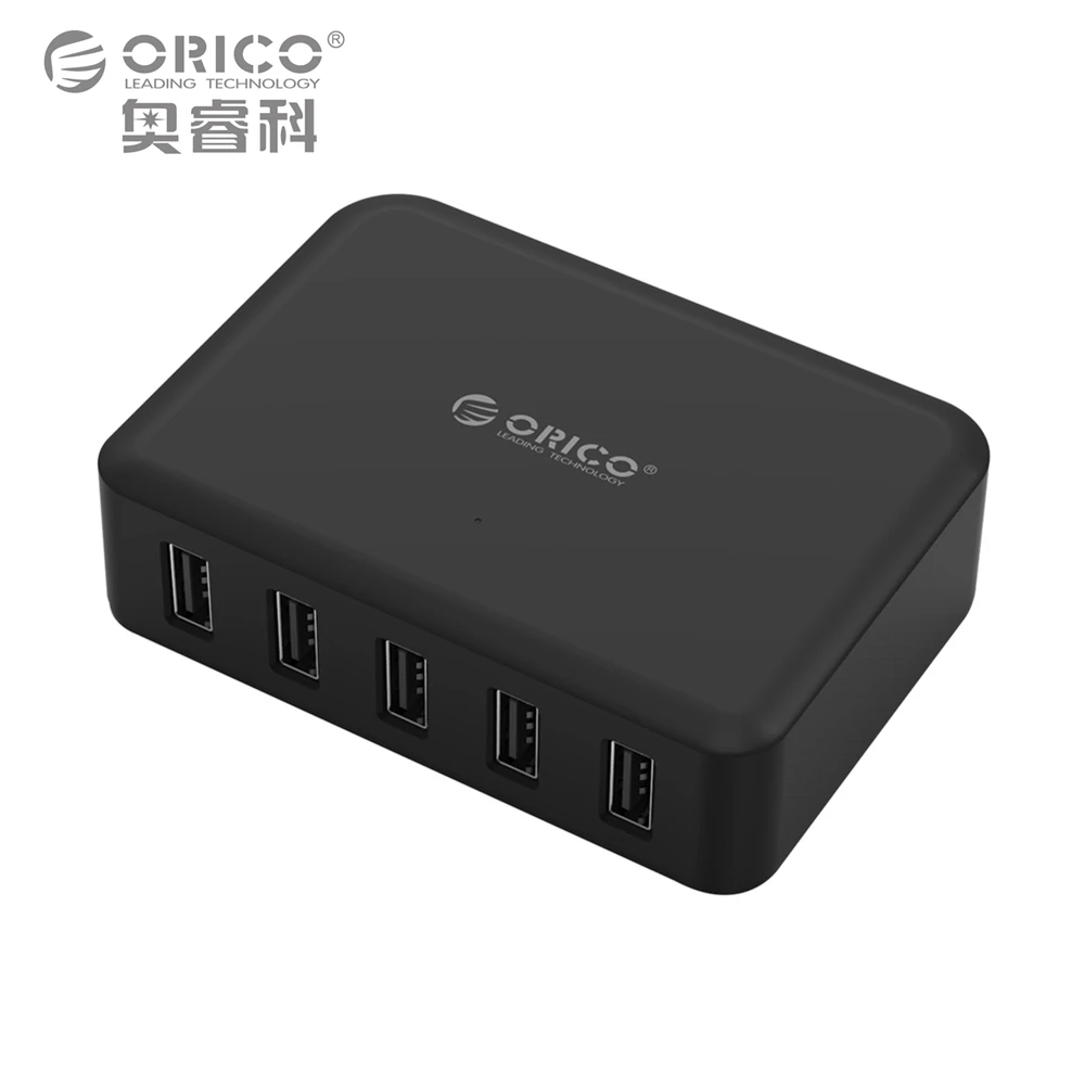 imágenes para USB Cargador de Viaje, ORICO 5 Puerto Del Cargador Inteligente Rápido 8A40W para iPhone 7 Samsung Galaxy S6 Edge Xiaomi Más imágenes para USB Cargador de Viaje, ORICO 5 Puerto Del Cargador Inteligente Rápido 8A40W para iPhone 7 Samsung Galaxy S6 Edge Xiaomi Más