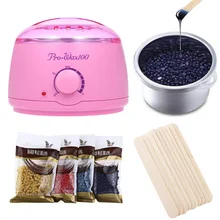 Эпилятор нагреватель воска инструмент для удаления волос Профессиональный мини Спа Ручной Эпилятор ноги парафин воск машина контроль температуры