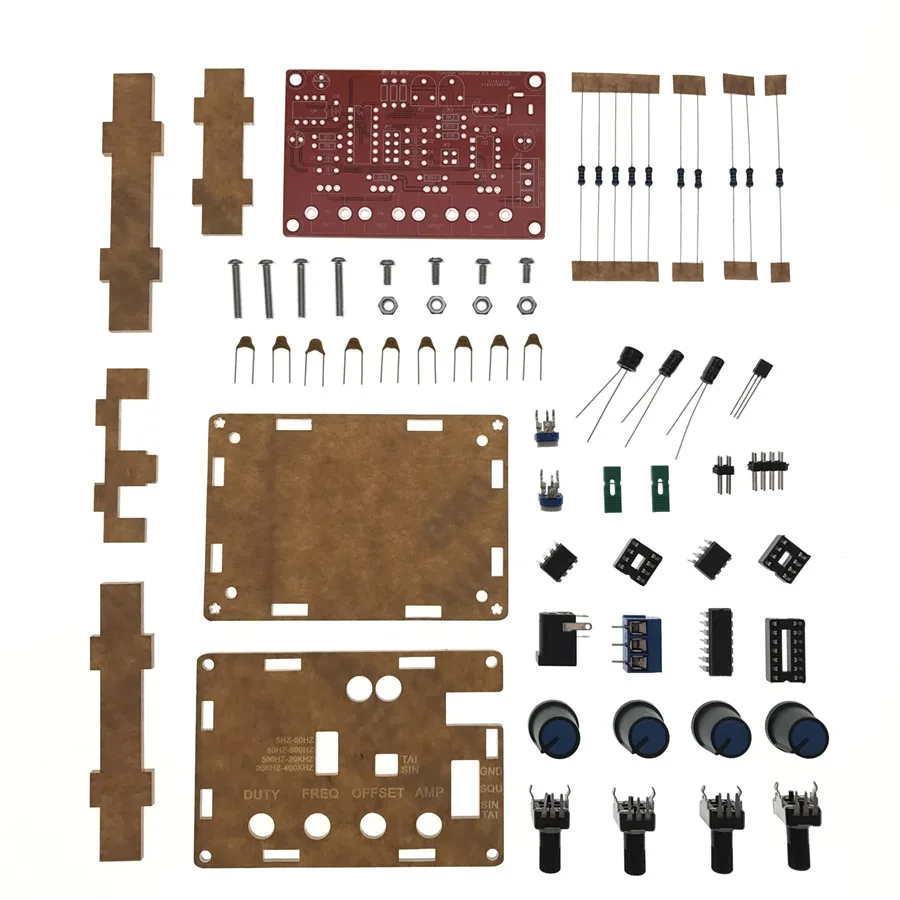 ICL8038 DC 12V 5HZ 400KHZ генератор сигналов с регулируемой функцией DIY|Детали и аксессуары