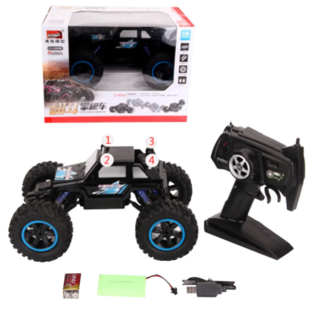 

1/14 4WD RC Truck Off-Road Vehicle 2.4G Remote Control Buggy Crawler Car
