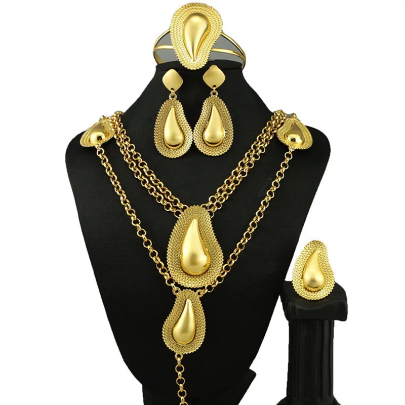 Buy gold jewelry sets women fashion jewelry sets fine